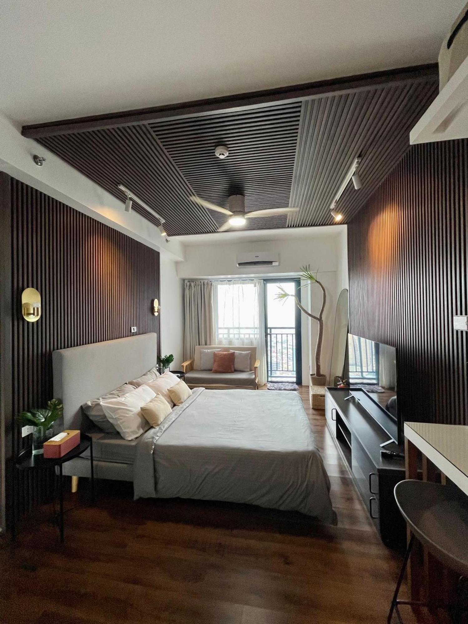 Muji-Inspired Home-Tel In The Heart Of Makati Manila Esterno foto